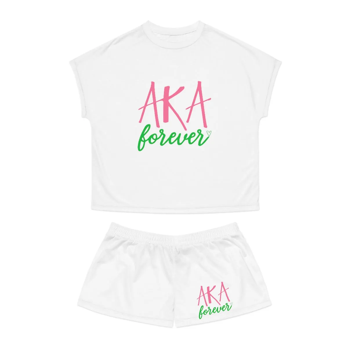 AKA Forever Women's Short Pajama Set