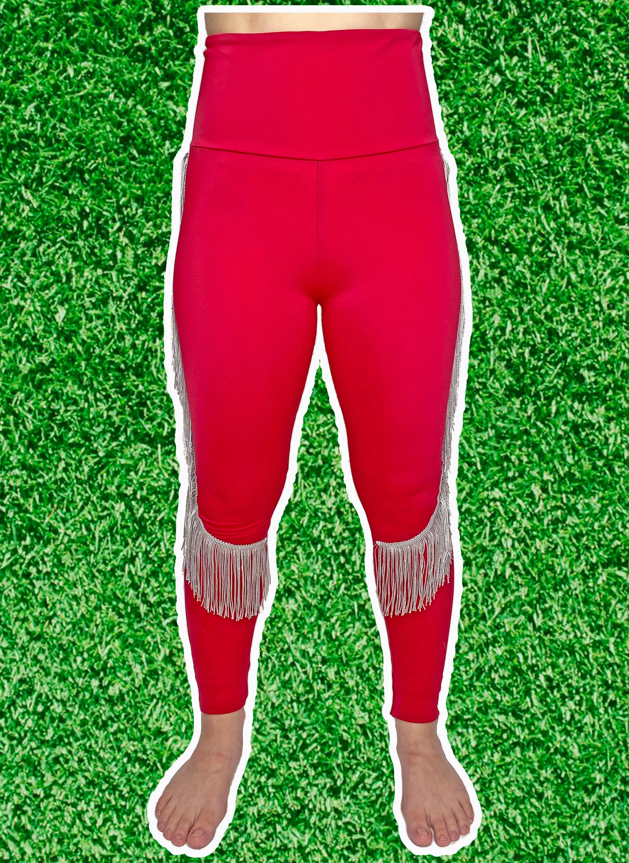 Alabama Roll Tide Fringe Leggings