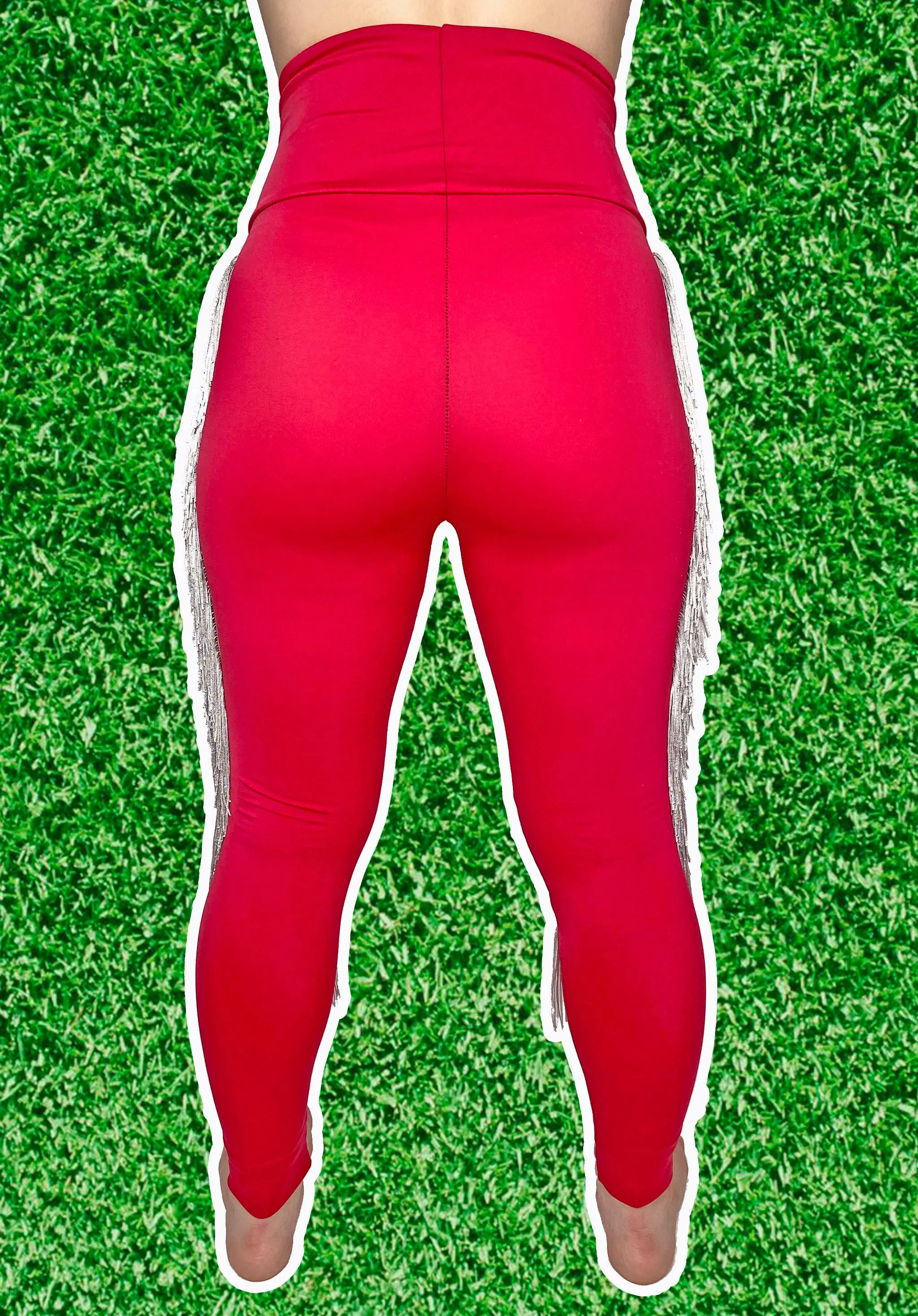 Alabama Roll Tide Fringe Leggings