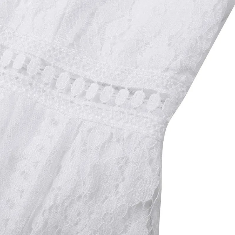 ARAGON Lace Maxi Dress