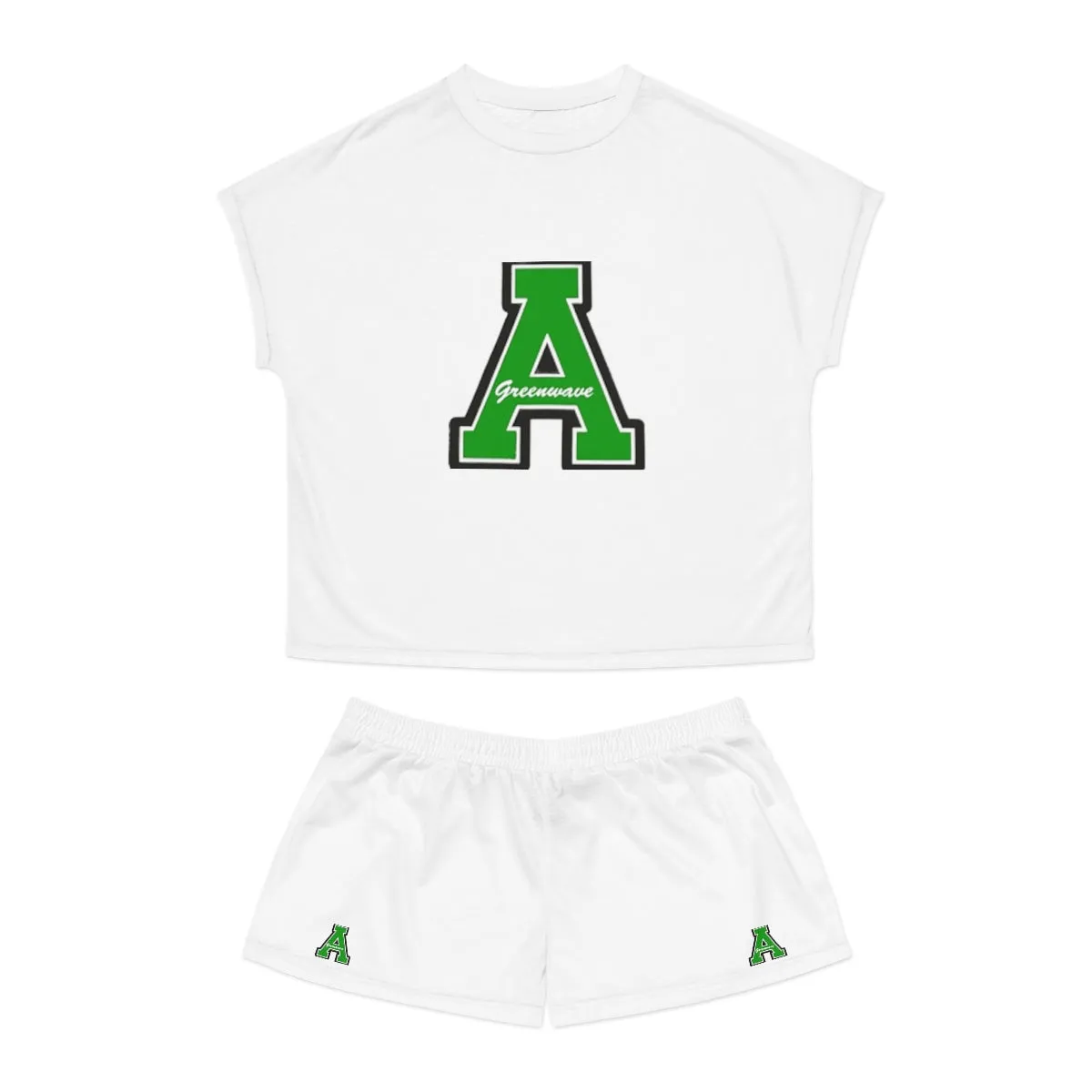 Ashbrook Women's Short Pajama Set (AOP)
