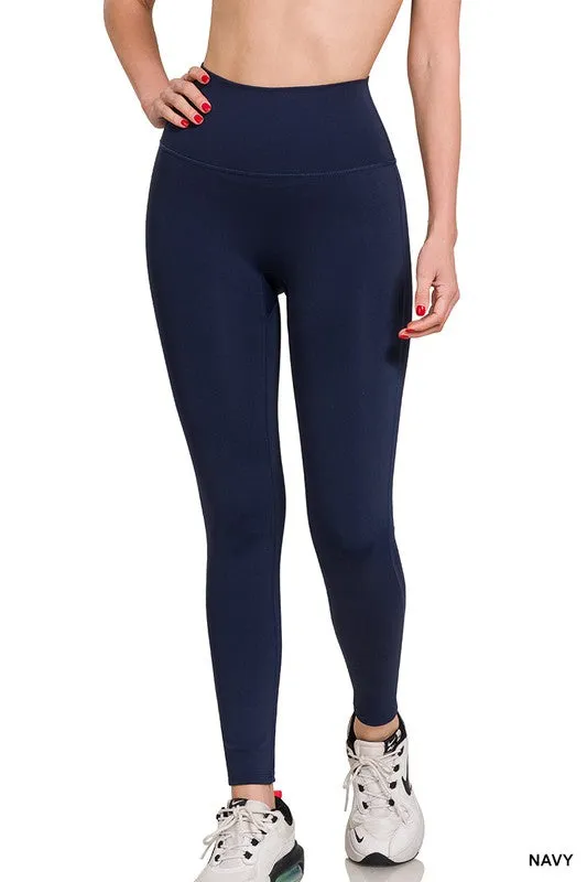 ATHLETIC HIGH WAISTED FULL LENGTH LEGGINGS
