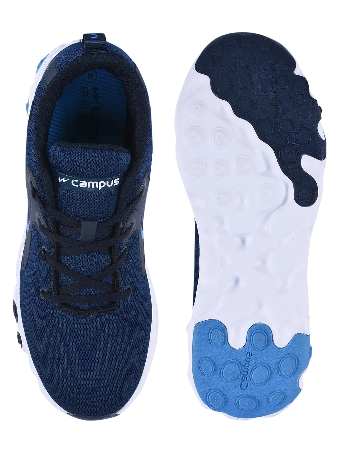 BOLD Navy Men's Running Shoes