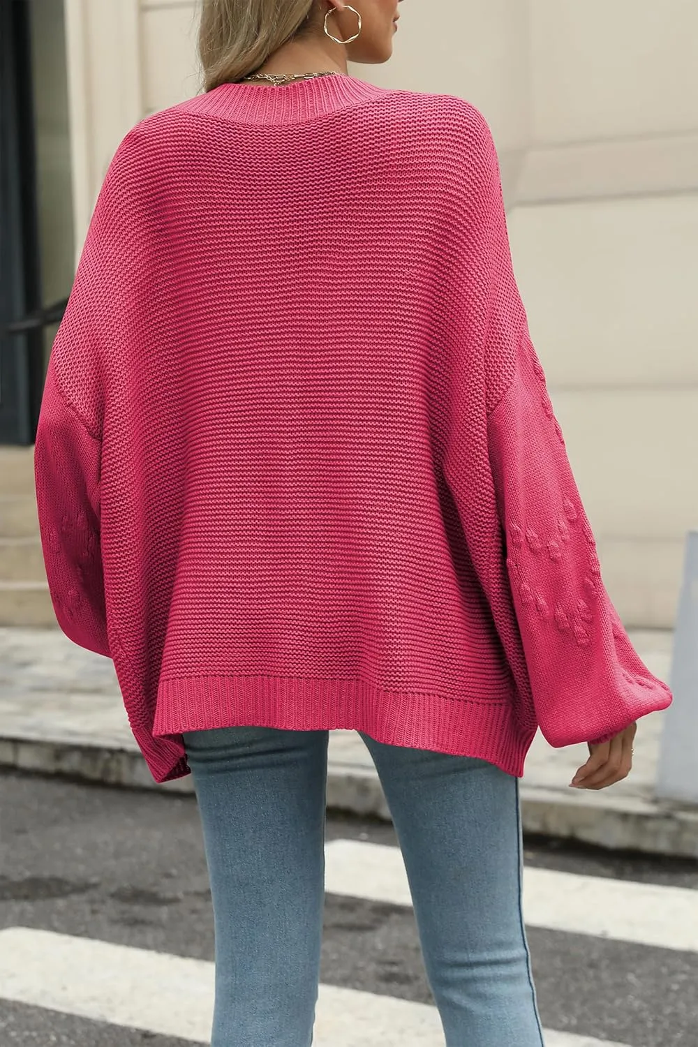 Cakulo Womens 2025 Oversized Chunky Cardigan Sweaters Fall Fashion Open Front Knit Long Sleeve Pockets Cardigans