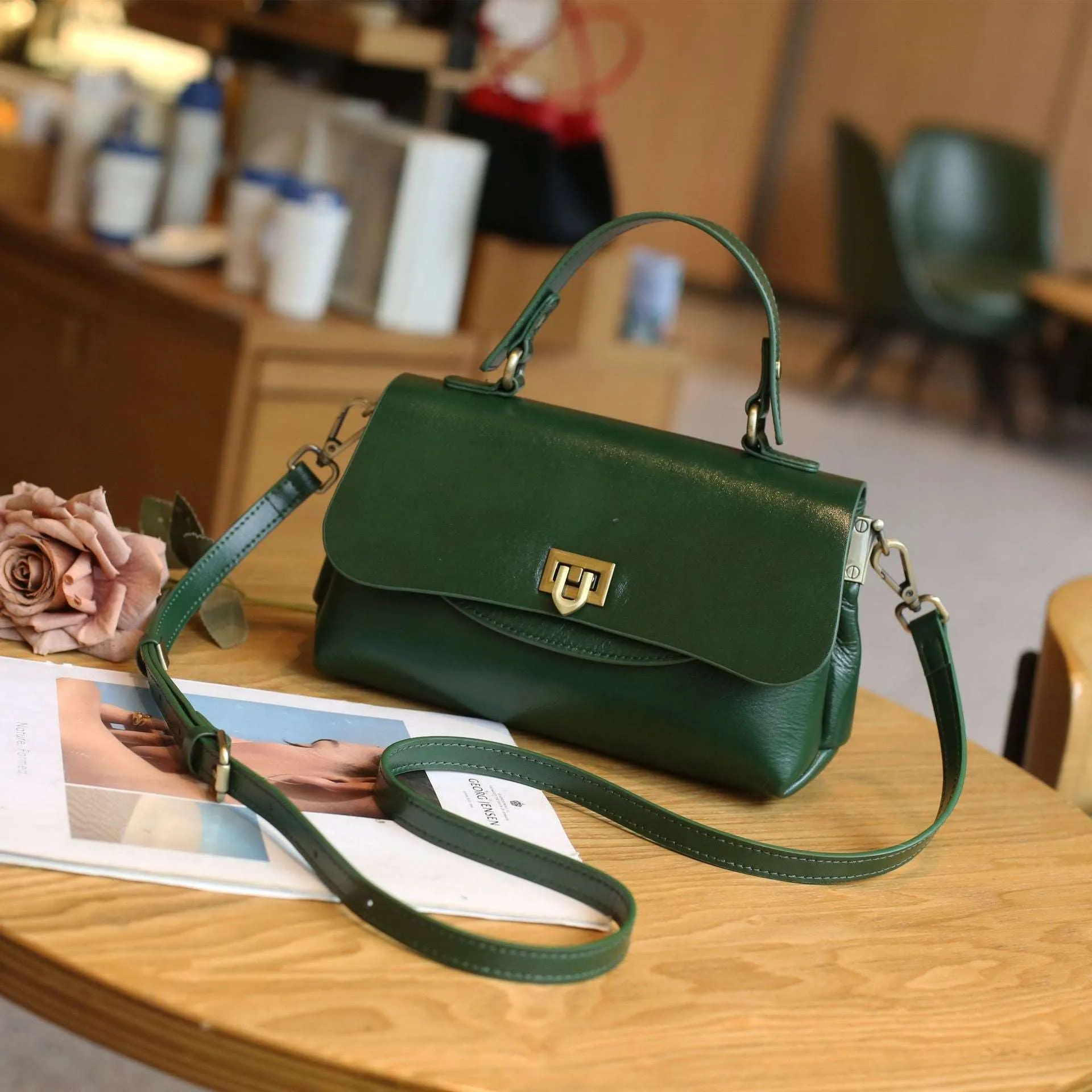 Chic Leather Clutch Bag