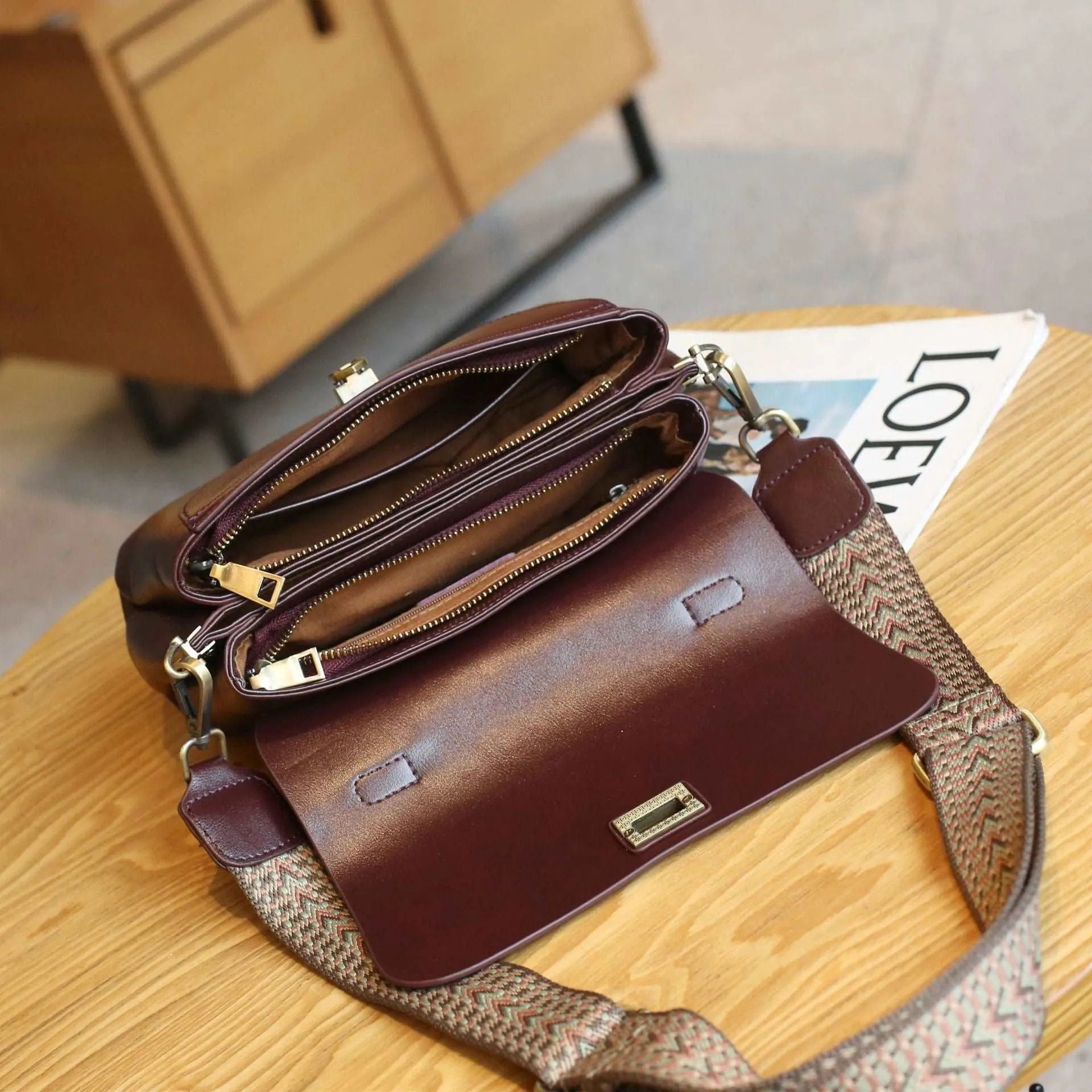 Chic Leather Clutch Bag