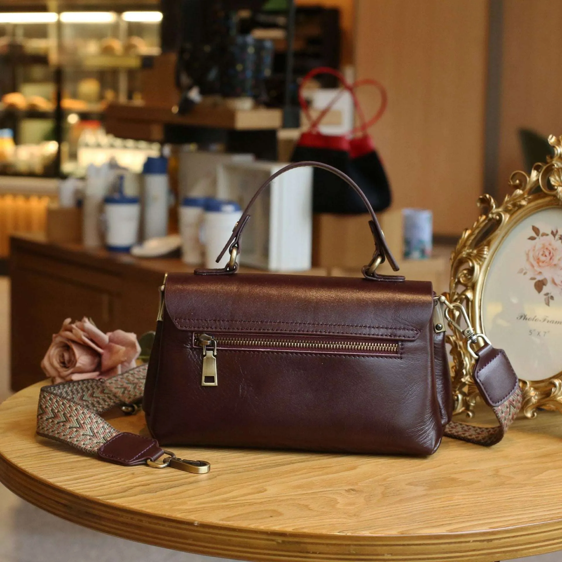 Chic Leather Clutch Bag