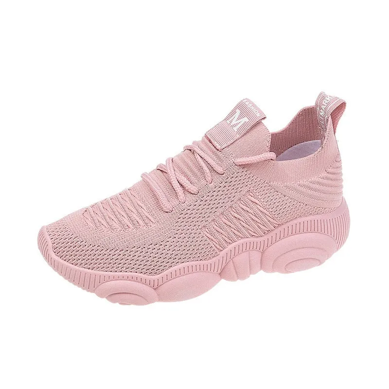 Chunky Yellow Sport Running Shoes