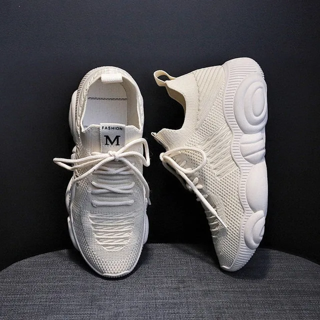 Chunky Yellow Sport Running Shoes