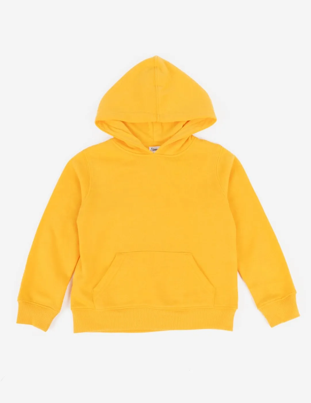 Classic Solid Color Pullover Hoodie