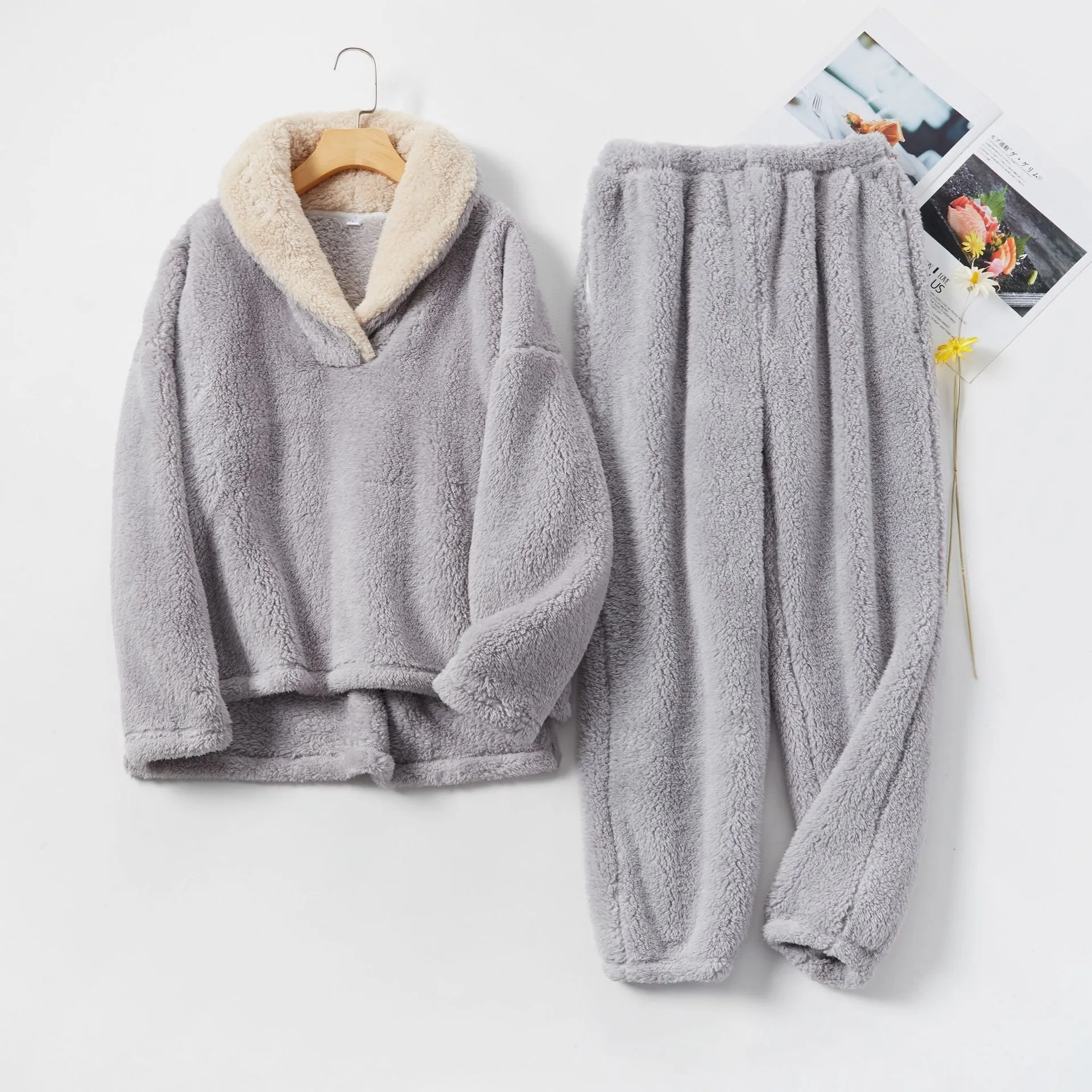 Cotton Velvet Pajamas