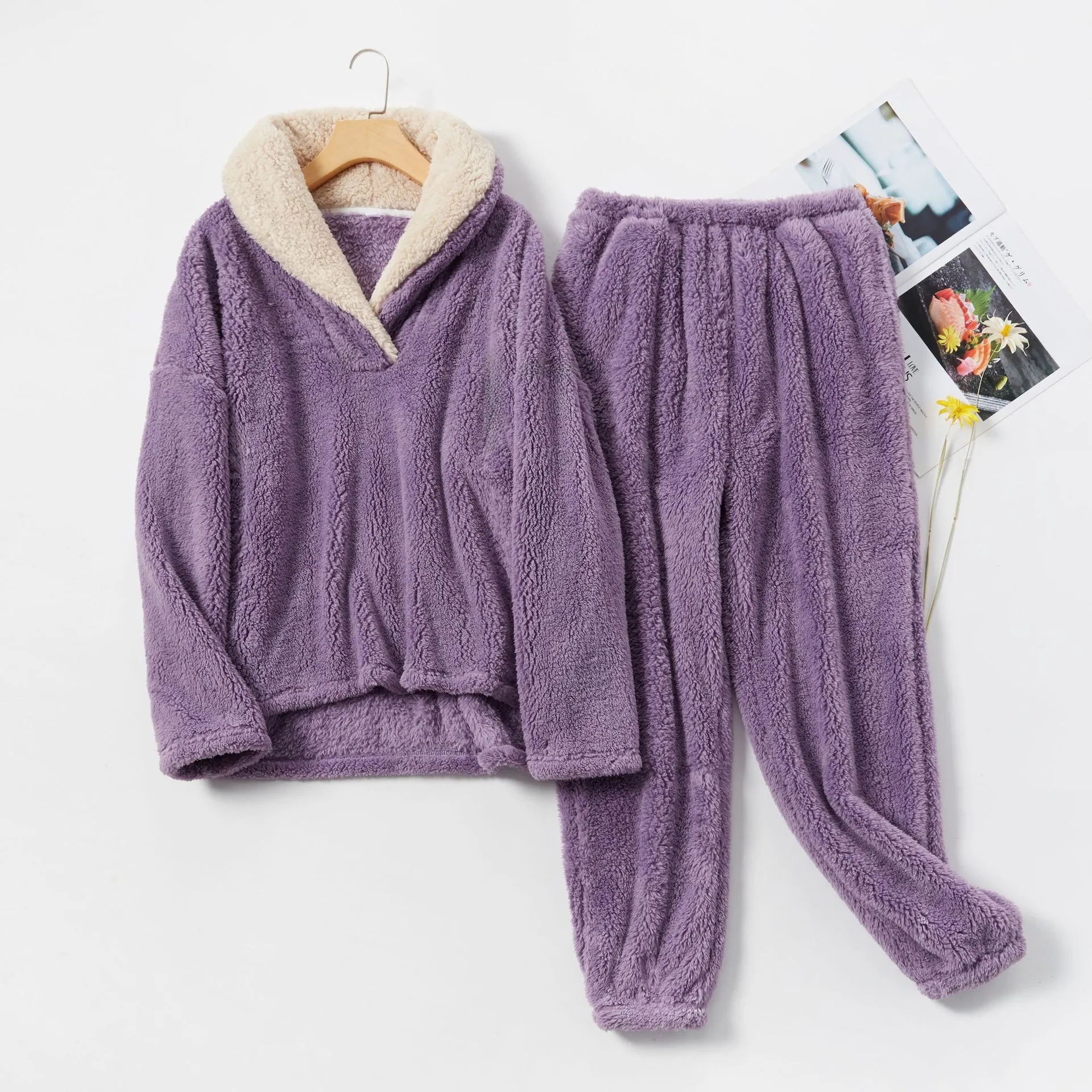 Cotton Velvet Pajamas
