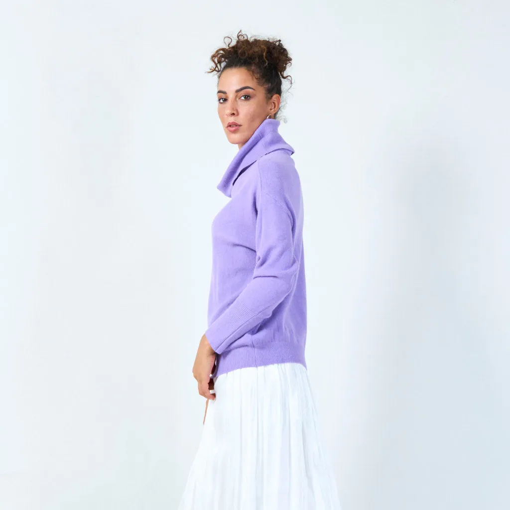 Cozy turtleneck sweater wholesale