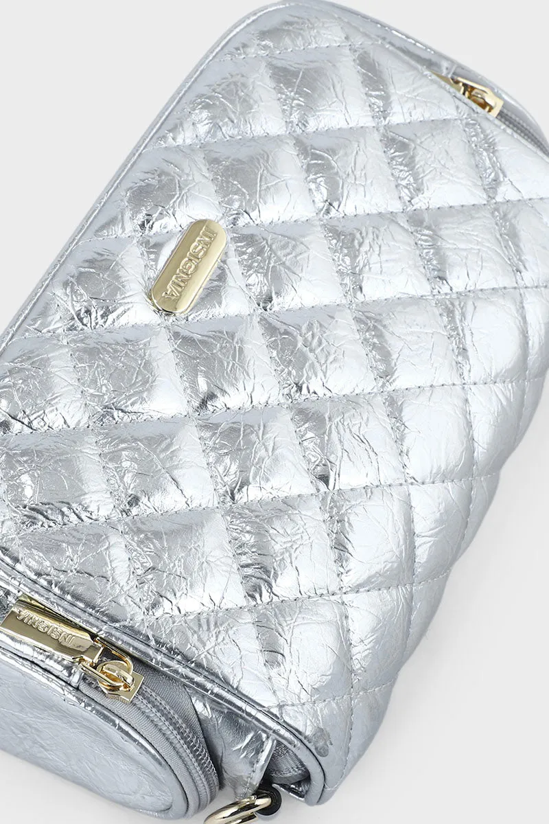 Cross Shoulder Bags BS2052-Silver