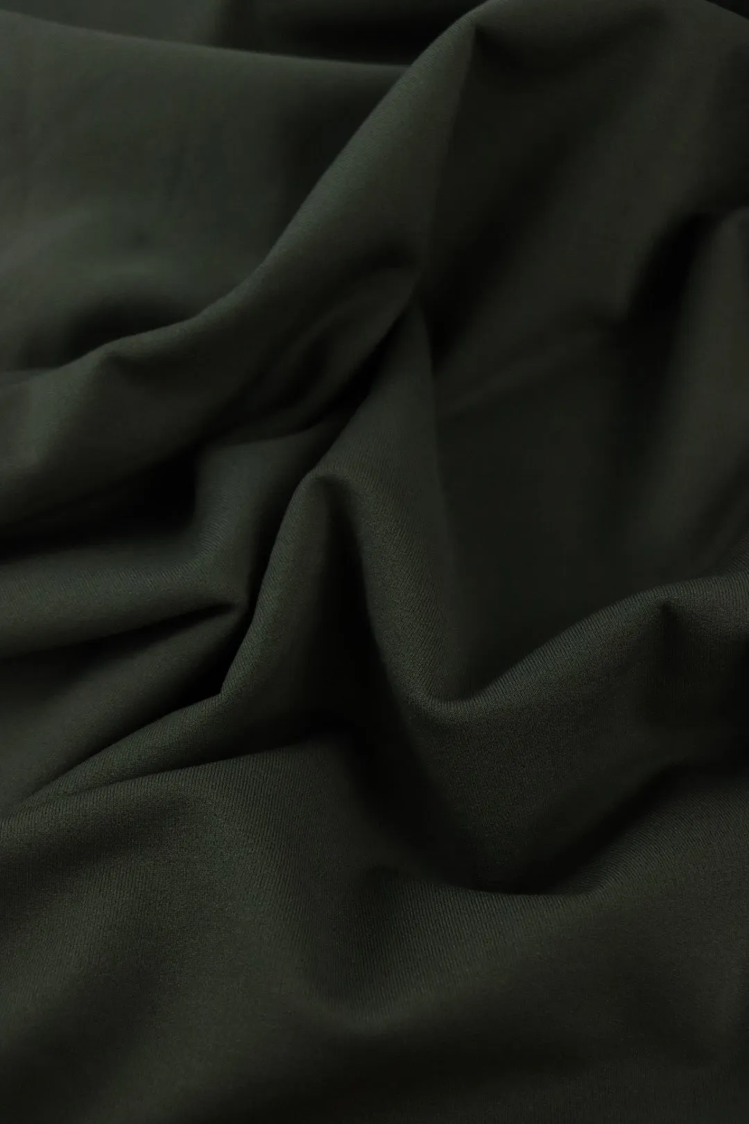 Darkest Olive Polartec Power Stretch Fleece