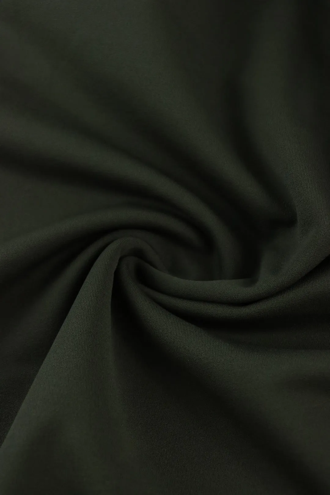 Darkest Olive Polartec Power Stretch Fleece