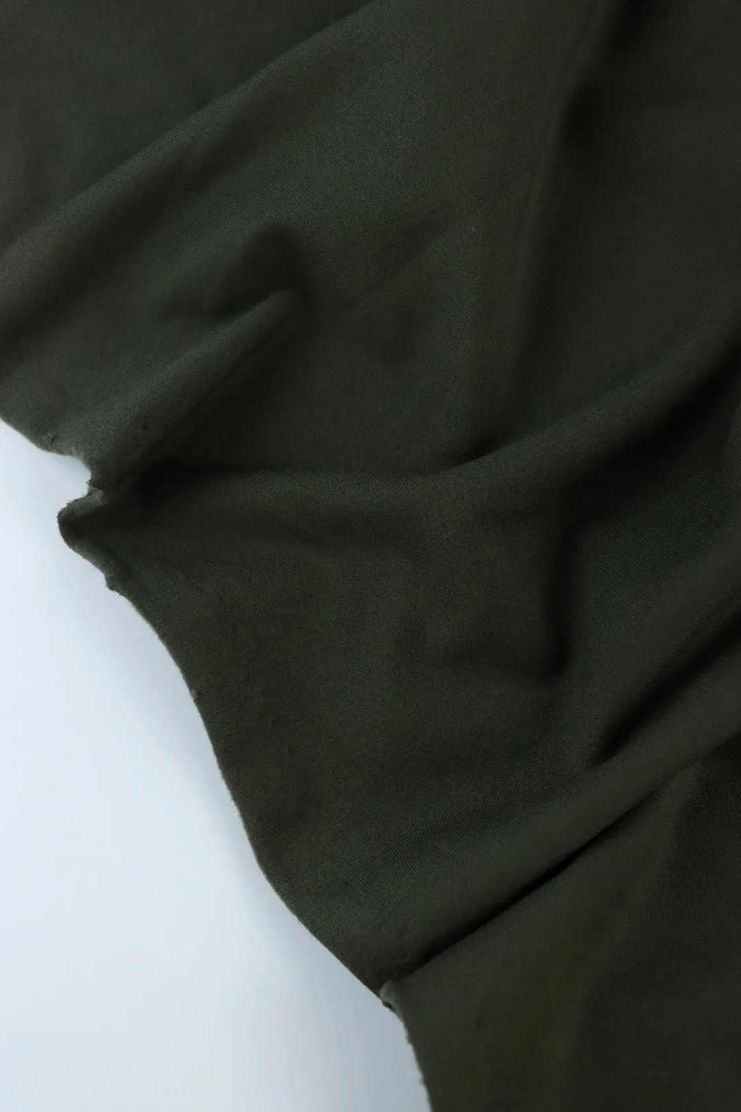 Darkest Olive Polartec Power Stretch Fleece