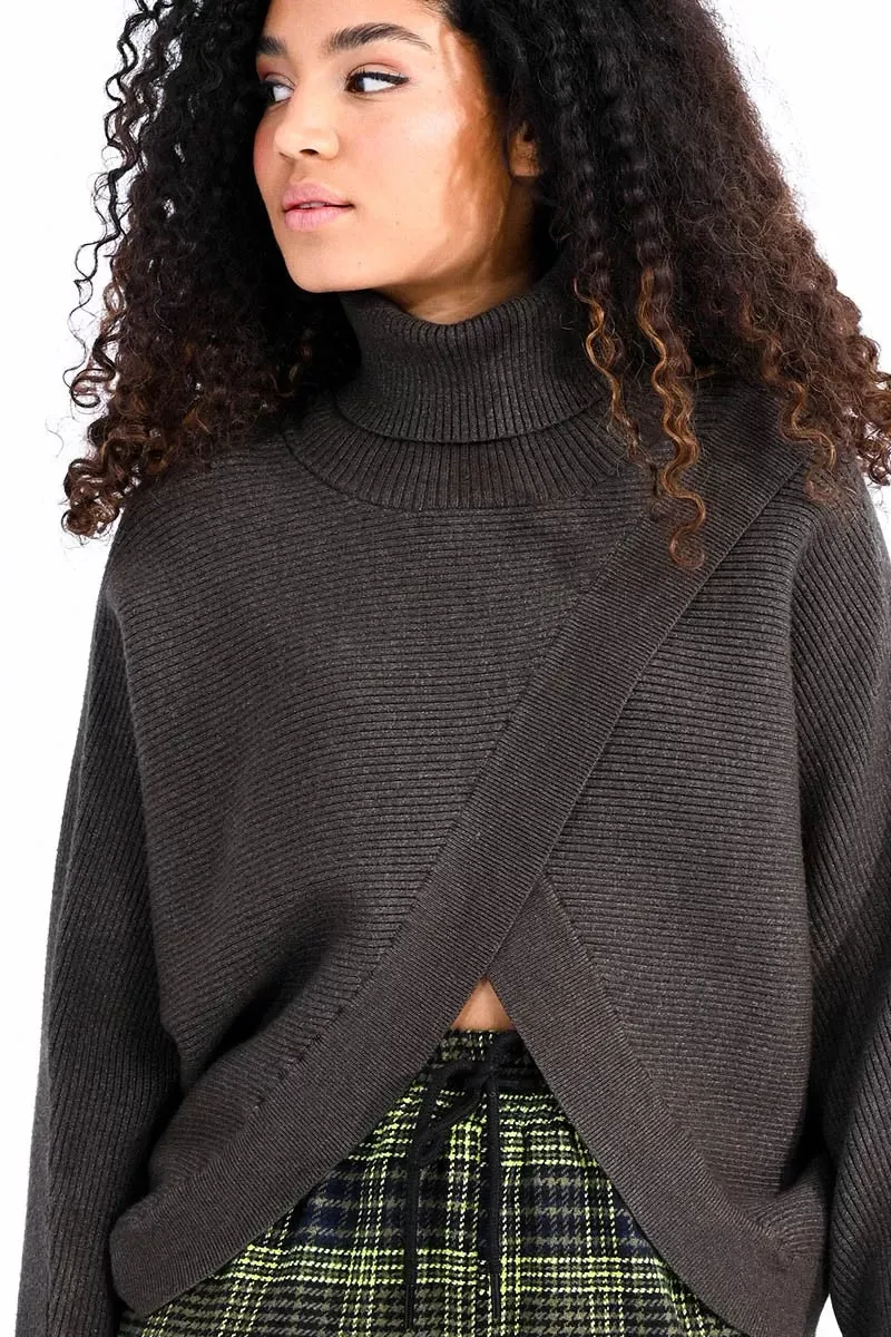 Double-Breasted Sweater