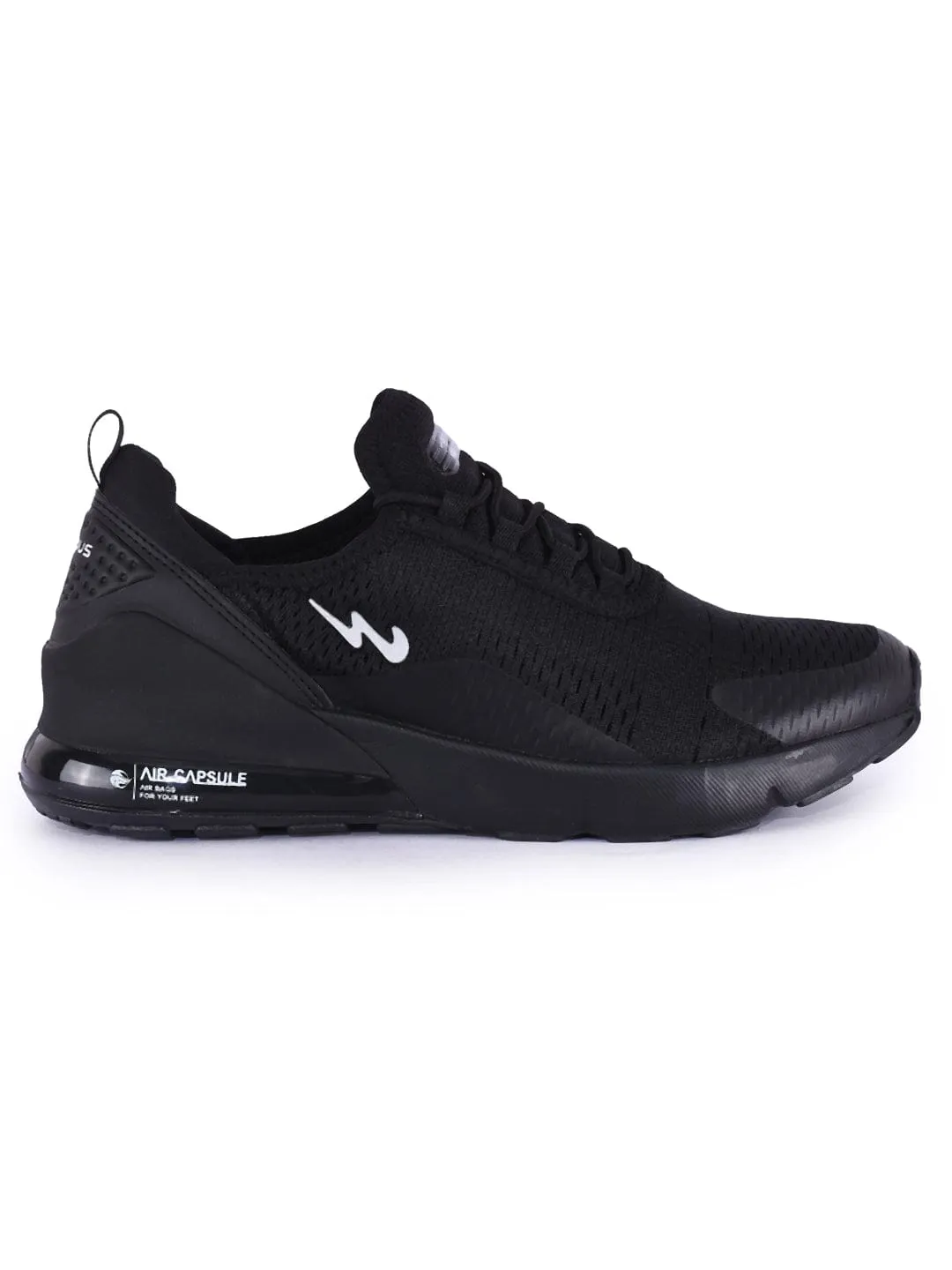 DRAGON Black Men's Running Shoes