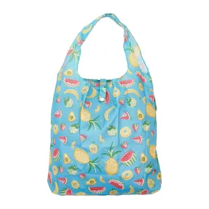 Eco Chic Blue Mixed Fruits Shopper