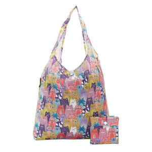 Eco Chic Multiple Stacking Cats Shopper