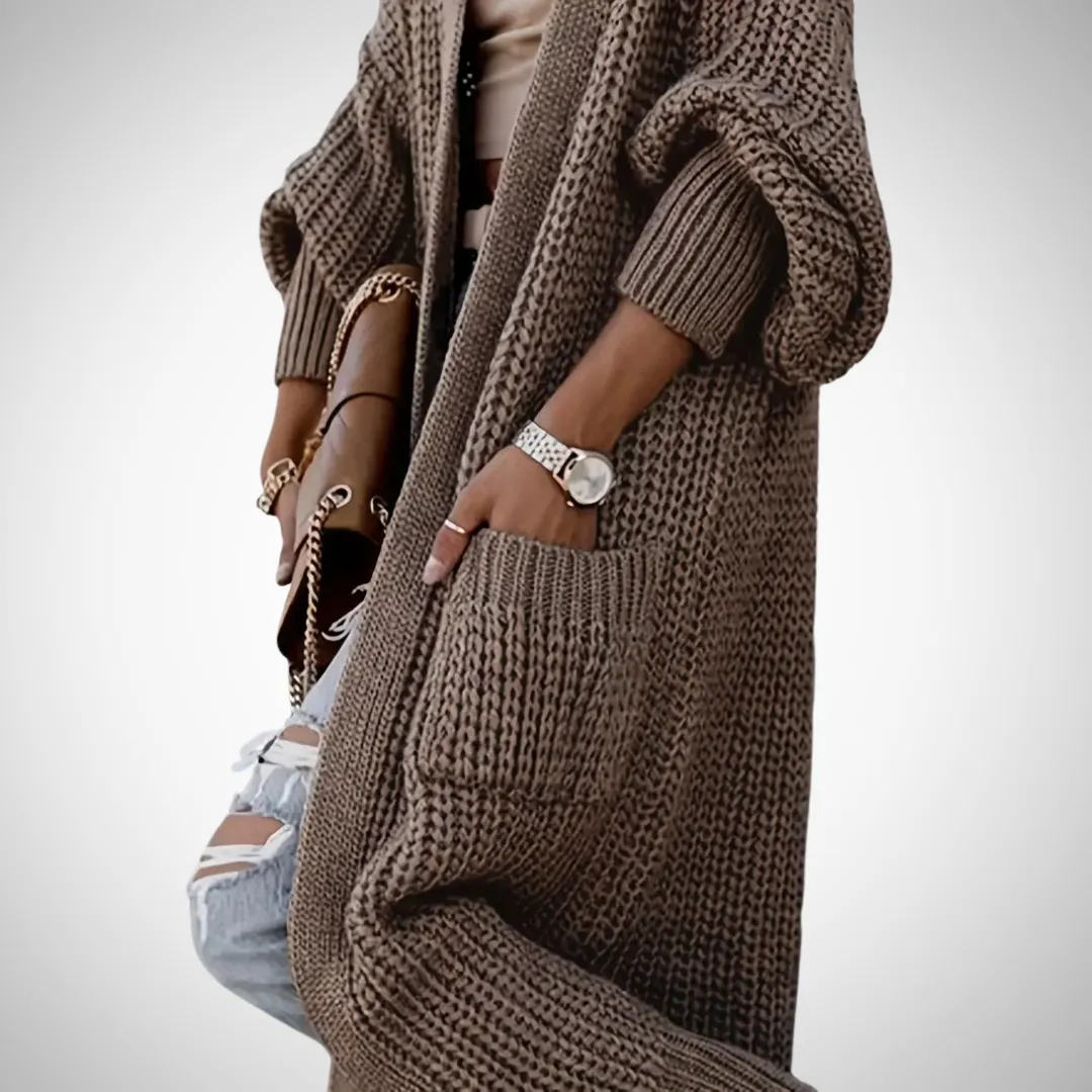 Erlinda Long Cozy Cardigan