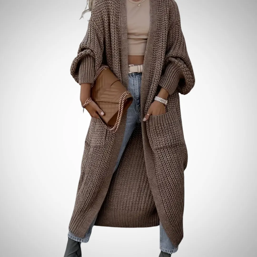 Erlinda Long Cozy Cardigan