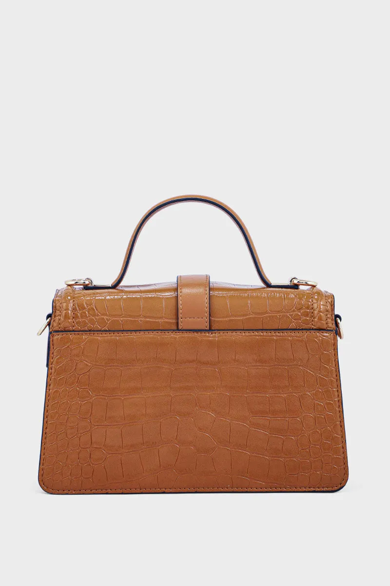 Flap Shoulder Bags BH0058-Tan