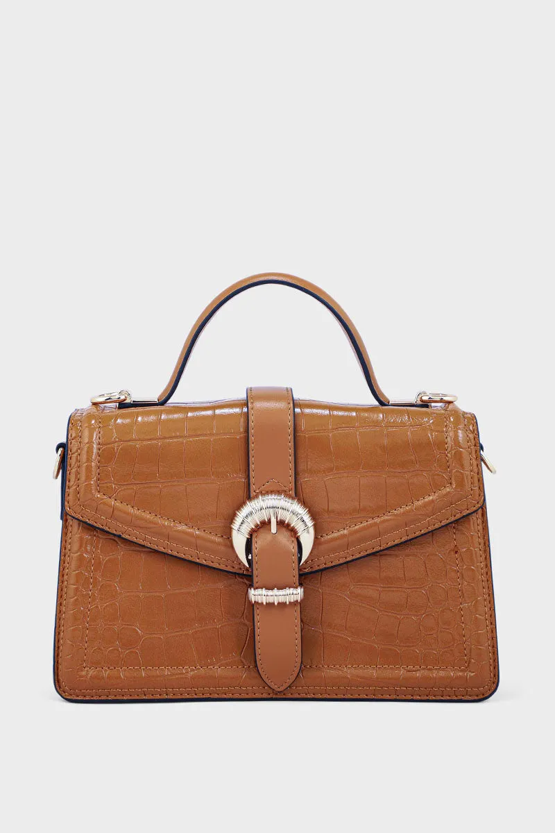 Flap Shoulder Bags BH0058-Tan