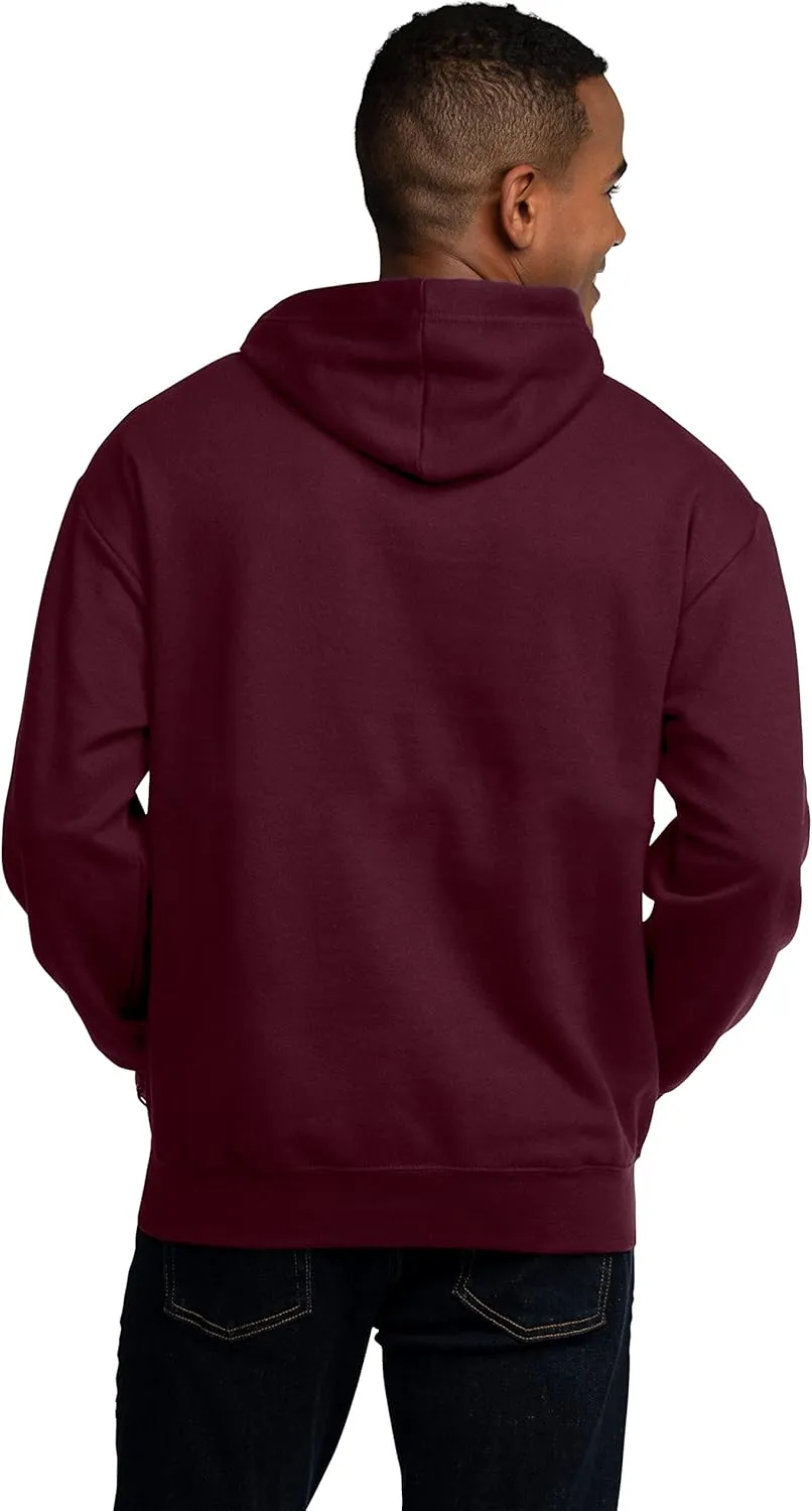 Fruit of the Loom Eversoft Fleece Hoodies, Pullover & Full Zip, Moisture Wicking & Breathable, Sizes S-4x