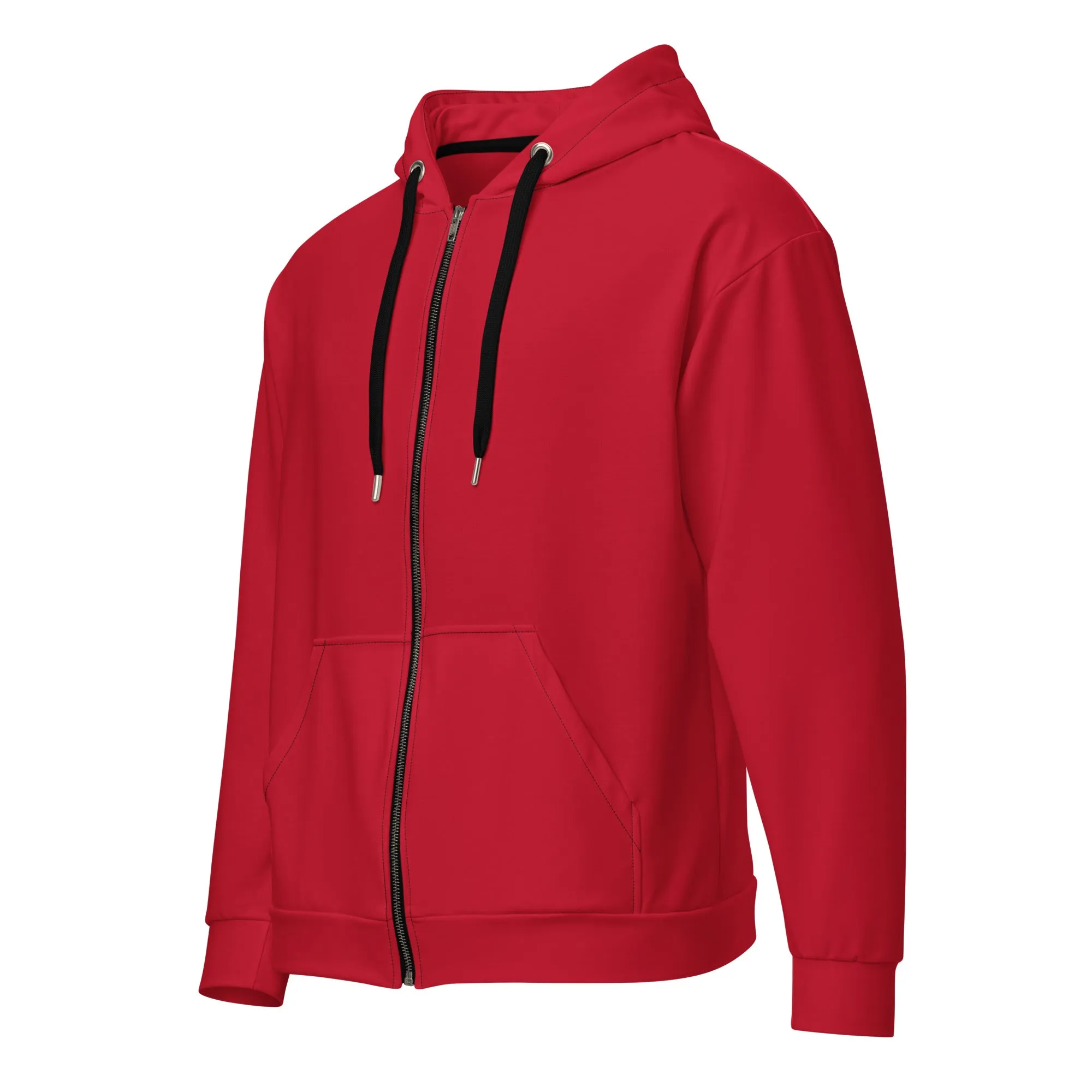 GS GRAPHIX ZIP HOODIE RED - ALL YOU NEED IS LOVE