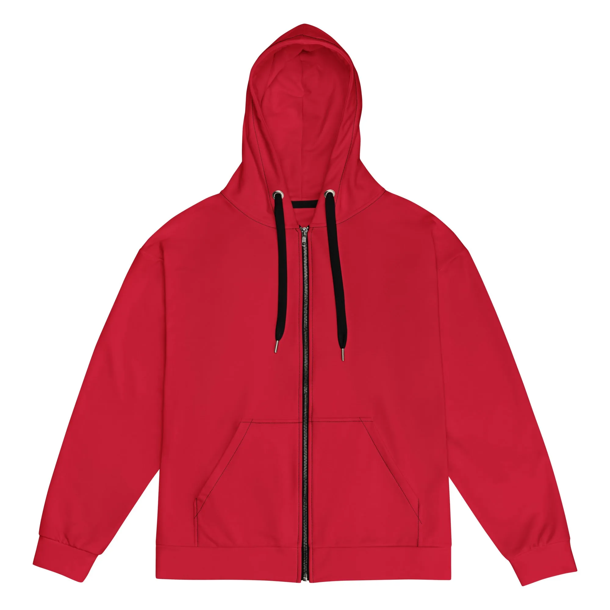 GS GRAPHIX ZIP HOODIE RED - ALL YOU NEED IS LOVE
