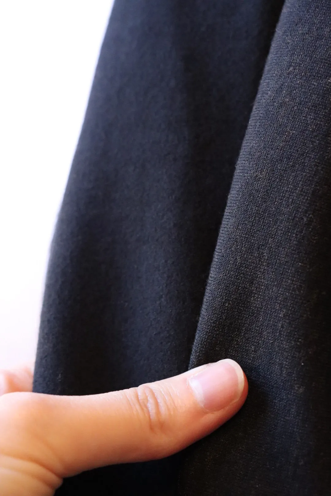 Heathered Black Power Stretch Fleece