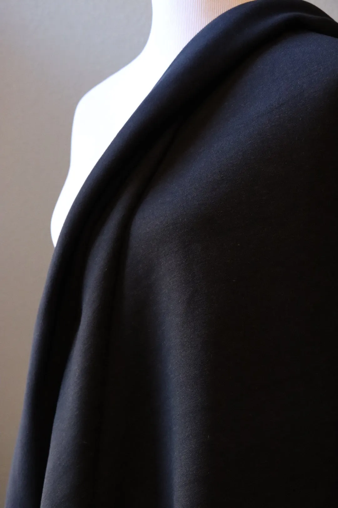 Heathered Black Power Stretch Fleece