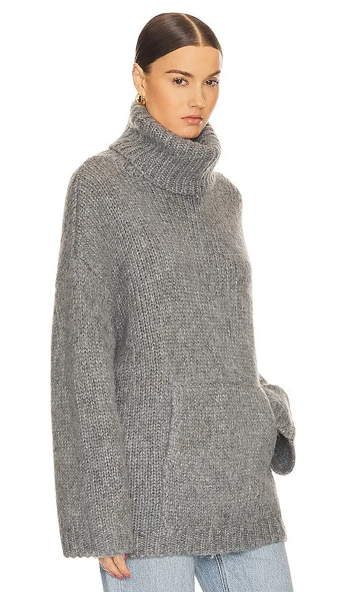 Helsa Janin Sweater in Grey