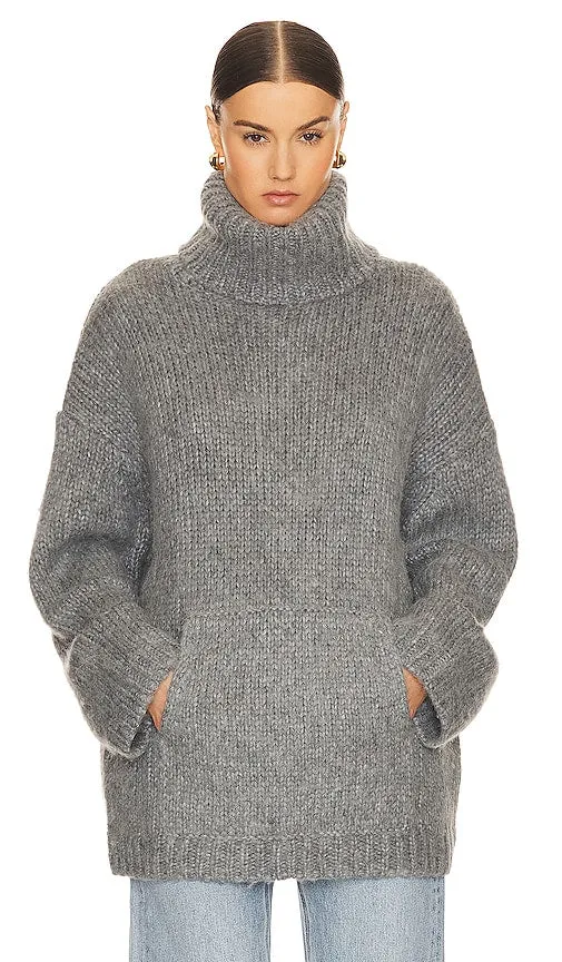 Helsa Janin Sweater in Grey