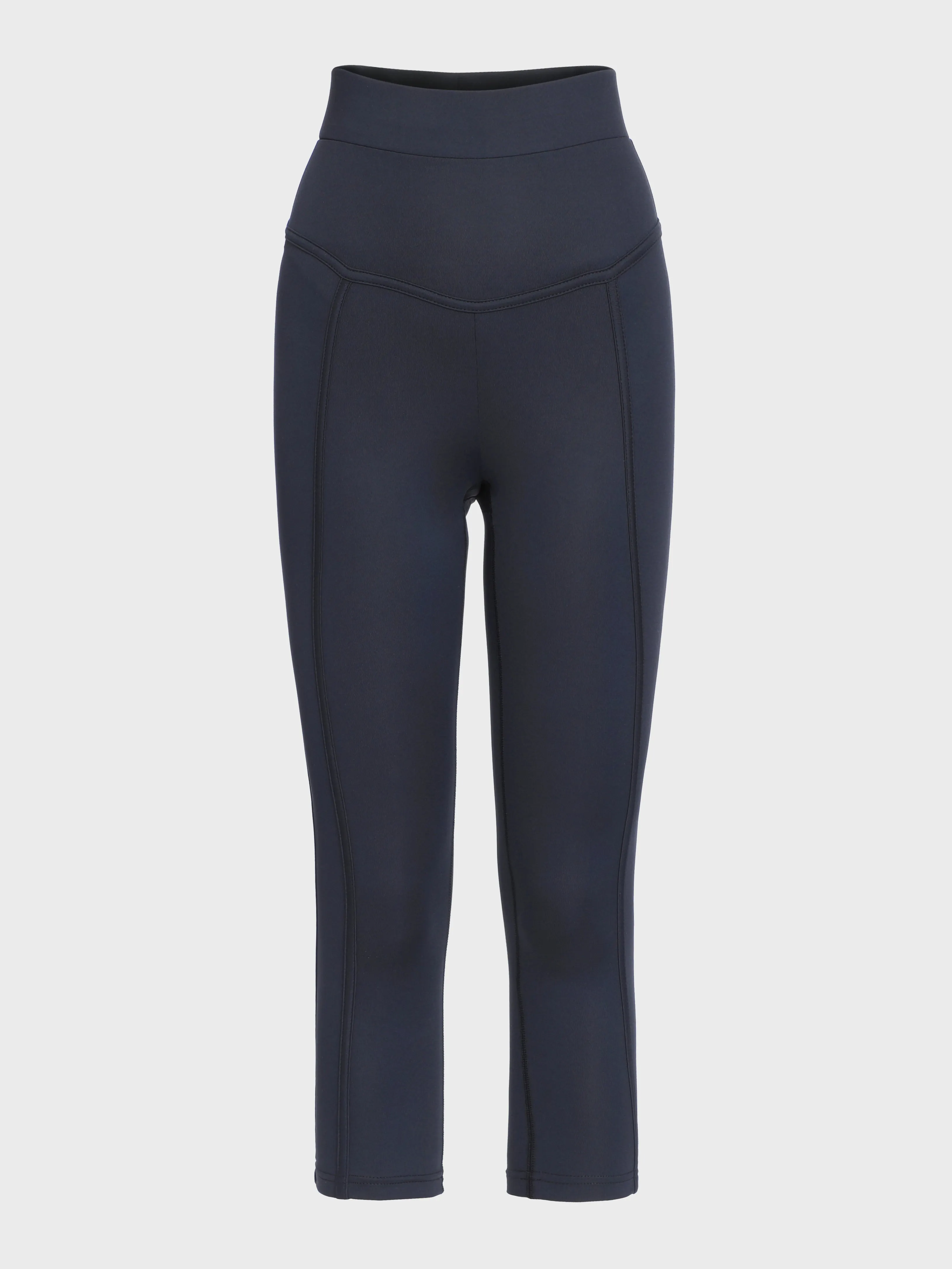 High waisted midi corset cut leggings