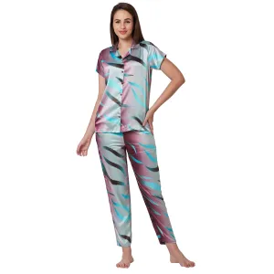 JRB 1870-Assorted Night Suit Cotton Print Regular-Blue