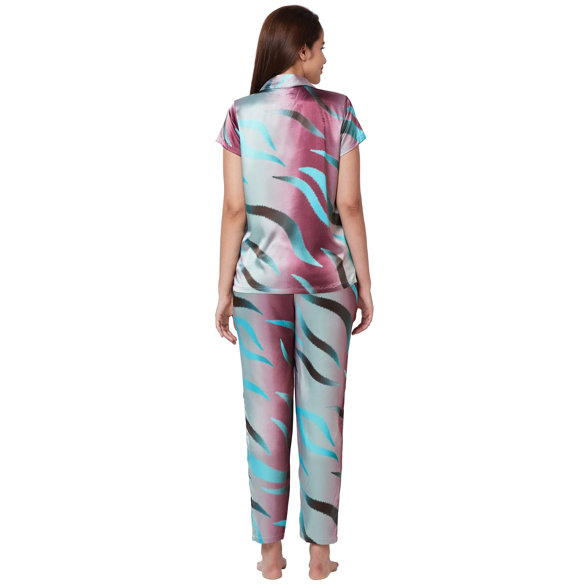 JRB 1870-Assorted Night Suit Cotton Print Regular-Blue