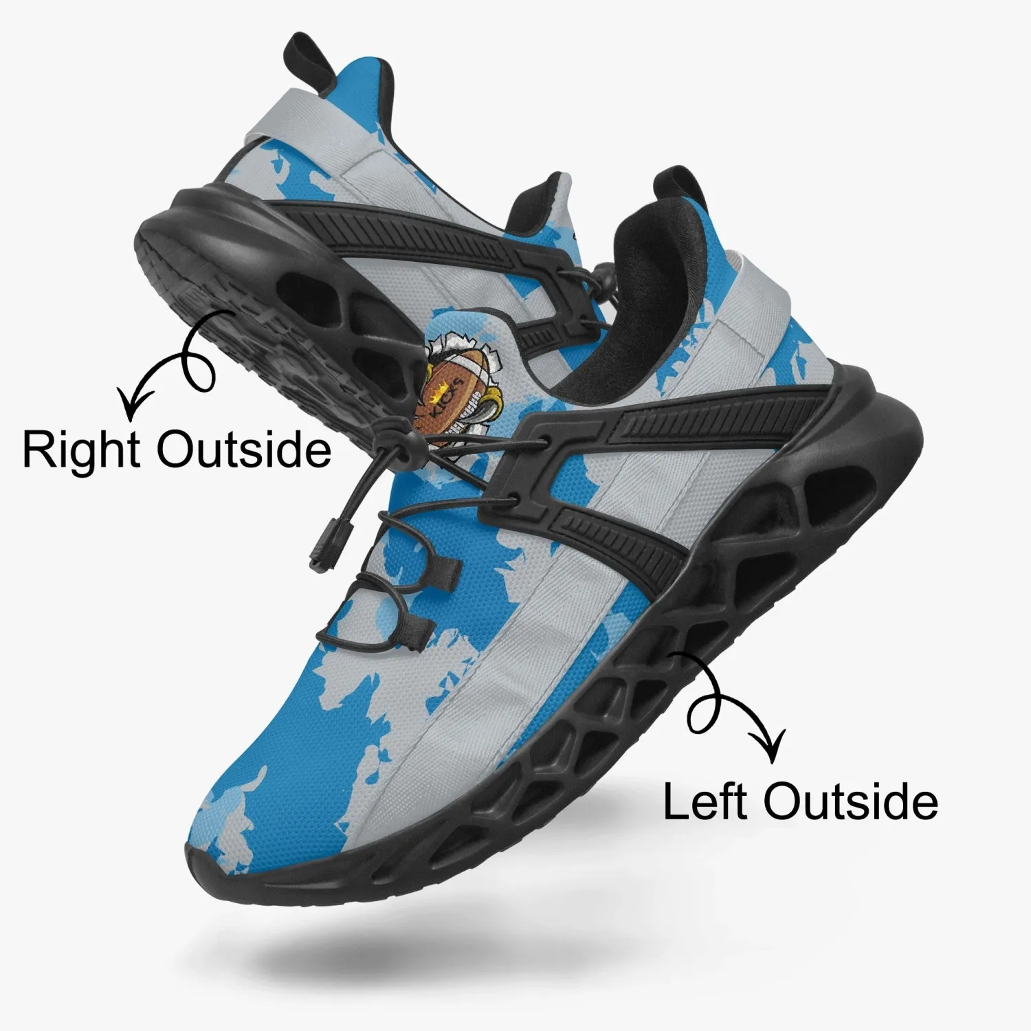 Kicxs DET Camo Mesh Running Shoes