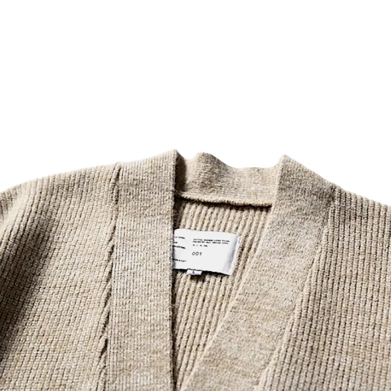 Kimono sweater cardigan with side tie