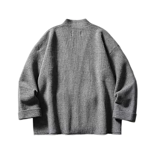 Kimono sweater cardigan with side tie