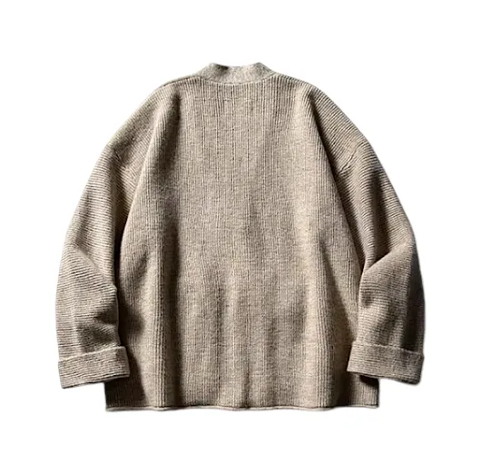 Kimono sweater cardigan with side tie