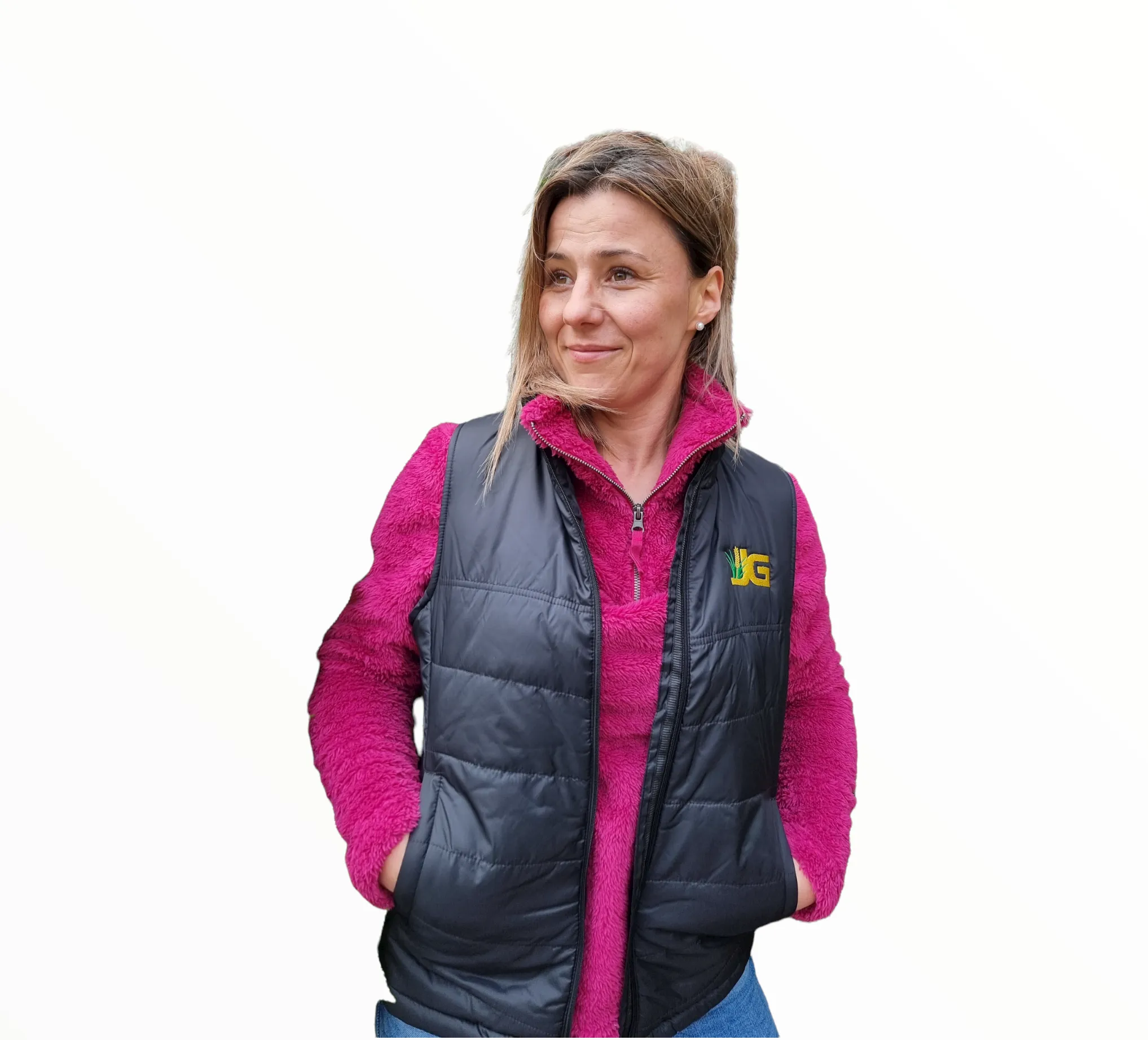 LADIES BLACK INSULATED BODYWARMER