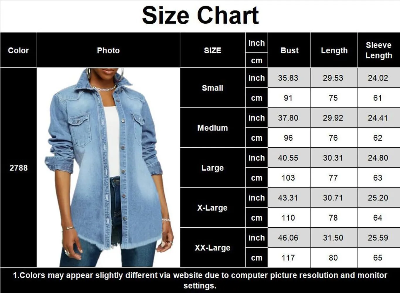 LaiyiVic Denim Jacket for Women Winter Long Sleeve Classic Distressed Butterfly Jean Trucker Jackets