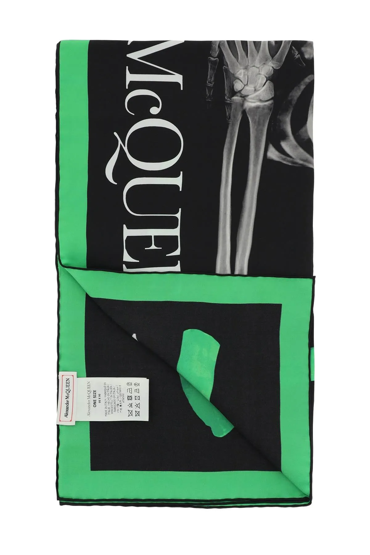 'mushroom skeleton' headscarf