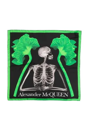 'mushroom skeleton' headscarf
