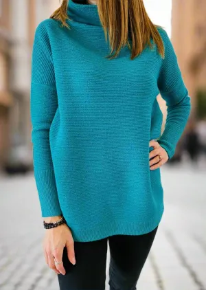 NANCY OTTOMAN LAPIS SWEATER