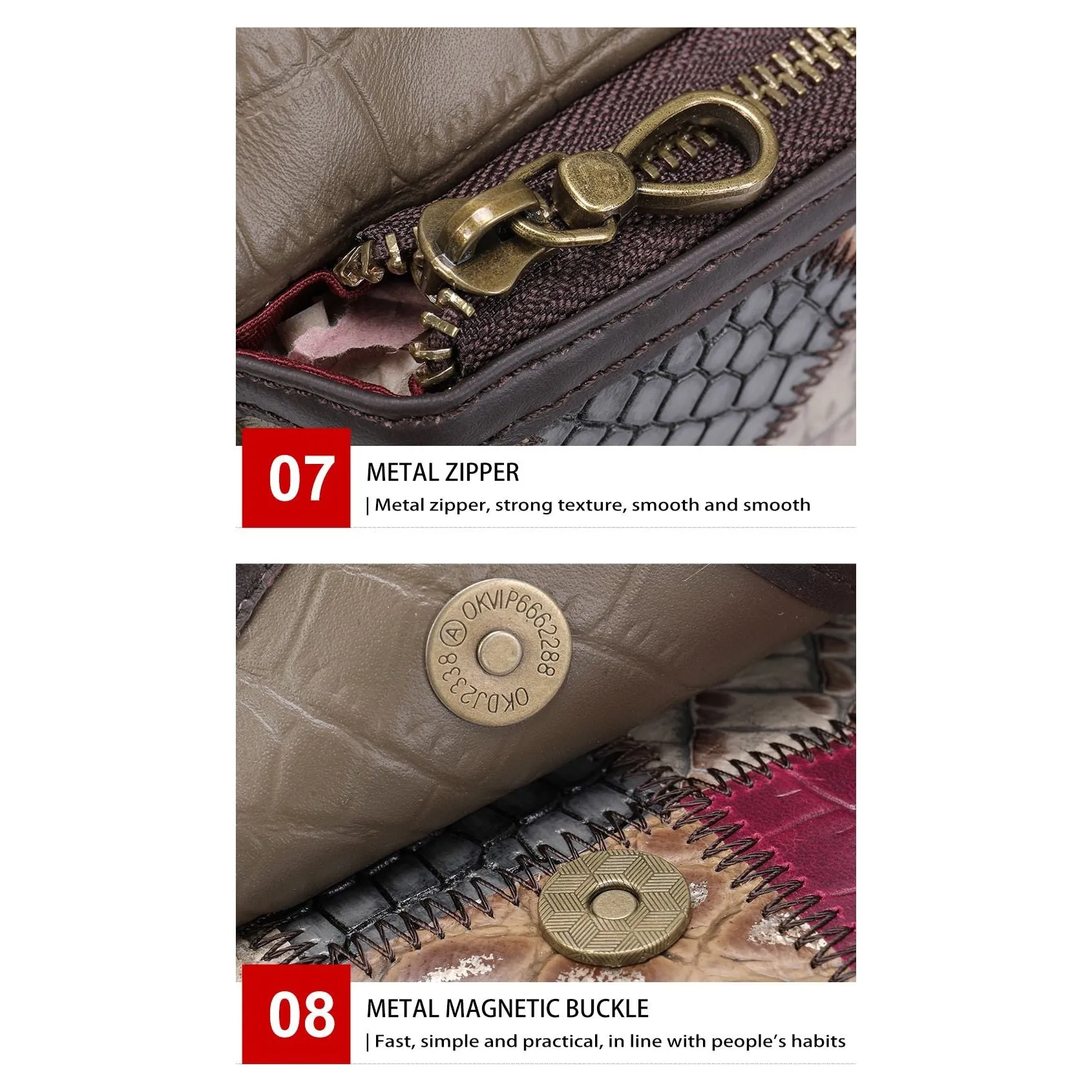 Opulessa Chic Zip Crossbody
