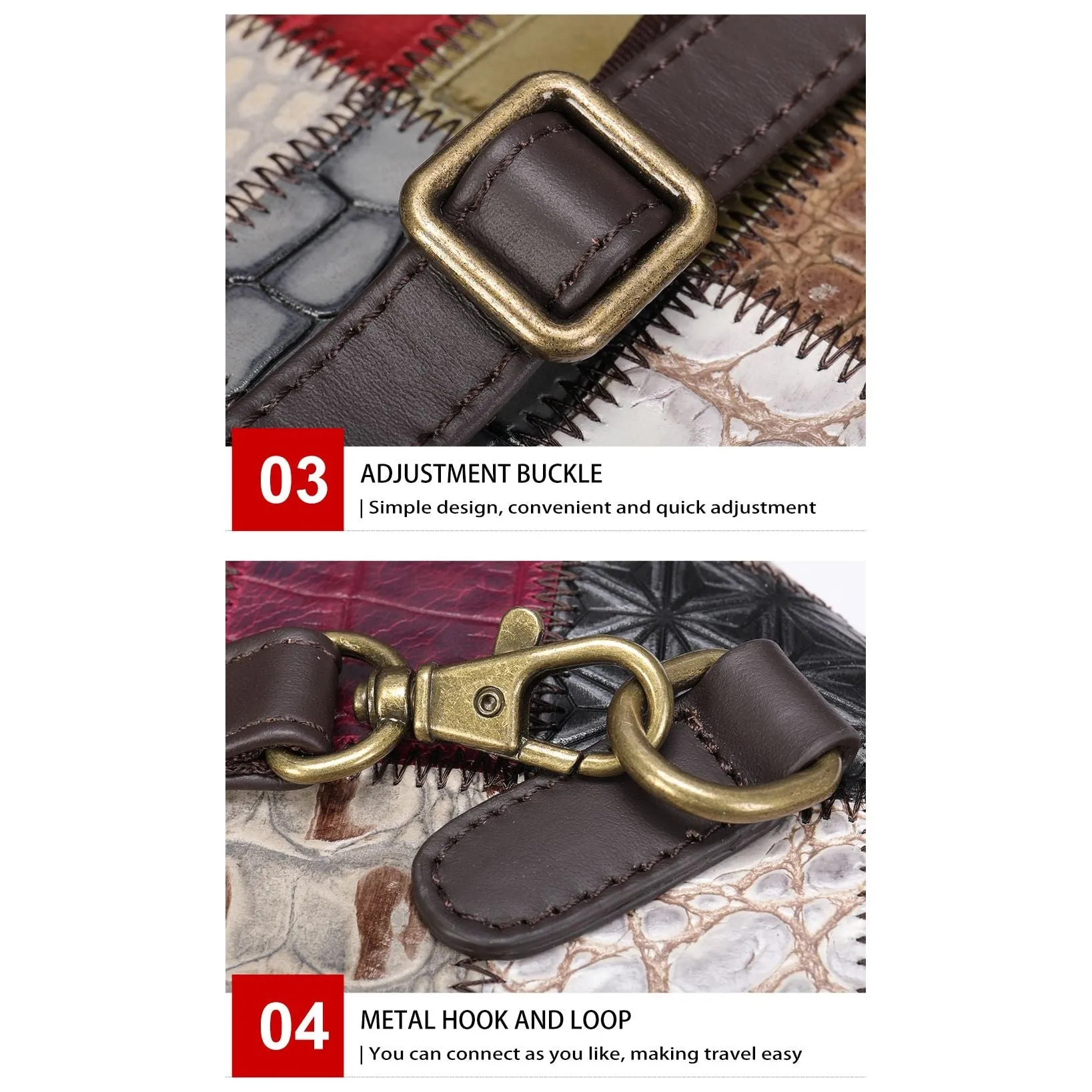 Opulessa Chic Zip Crossbody